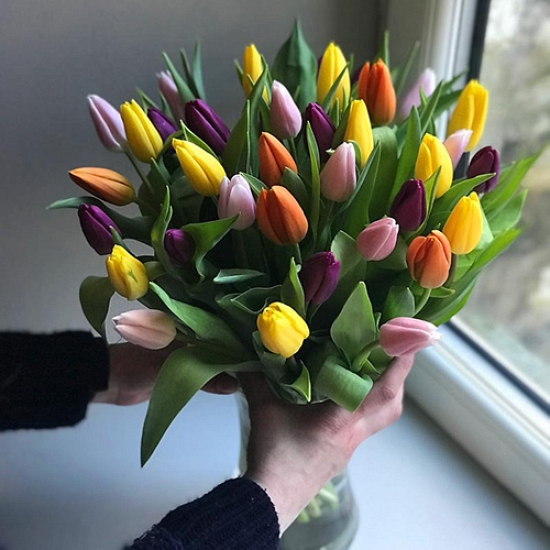 Mixed Tulips Bouquet delivery UK
